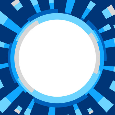 Abstract geometric background. Dynamic illustration for design. Geometric figures.のイラスト素材