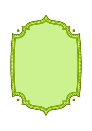 Vintage decorative frame. Retro design for invitations, greetings and cards. Old style.のイラスト素材