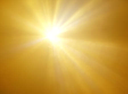 Slightly Blurry Sun-like Light Ray at Concert 4の写真素材