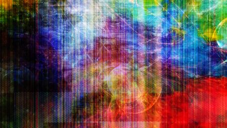 Unbelievable Rainbow Motion Effect and Spectrum of Colors - Abstract Background Textureの写真素材