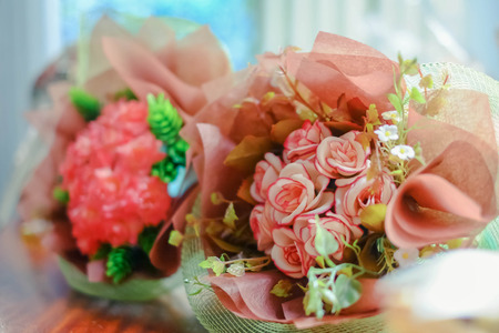 Pink flowersの写真素材