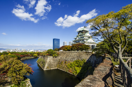 Osaka Castle Park , Osaka, Japanのeditorial素材