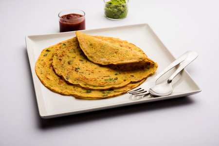 Chilla or Besan cheela is a simple pancake made with chickpea flour and some basic ingredients...