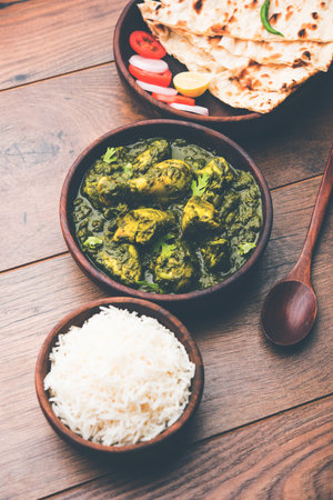 Undhiyu is a Gujarati mixed vegetable dish, specialty of Surat, India. Served in a bowl with or...
