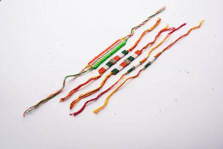 Tricolour Rakhi for Independence Day / Raksha Bandhan which is on the Same Day in 2019