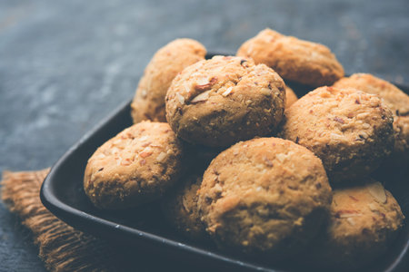 Nan khatai or Nankhatai is an authentic Indian sweet and savory eggless cookie loaded with dry...