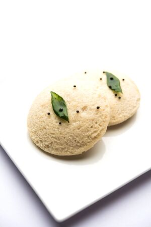 Idli Sambhar or Idly Sambar is a popular south Indian foodの写真素材