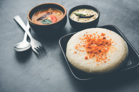 Thatte or Taste Idli also known as Plate Idly is a Popular south Indian Food, served with sambar and...