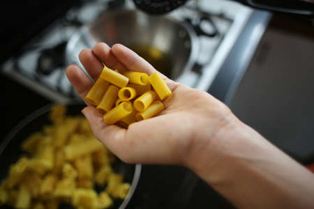 Uncooked Papadsの写真素材