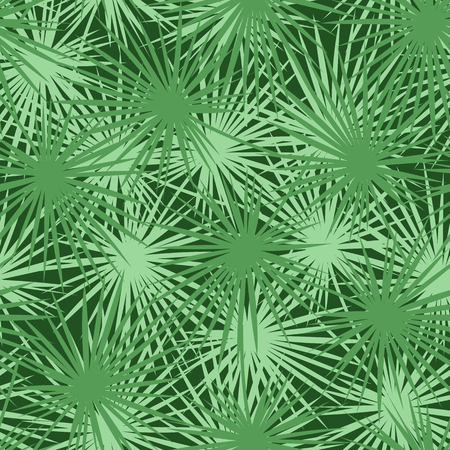 Tropical leaves seamless pattern.のイラスト素材