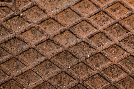 metal rust and sand crystalの写真素材