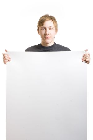 Portrait of a  teen with blankの写真素材