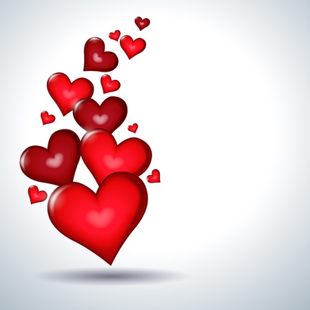 Red   hearts  のイラスト素材