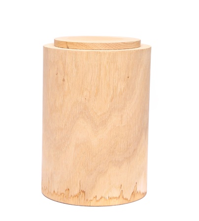 Birch bark containerの写真素材