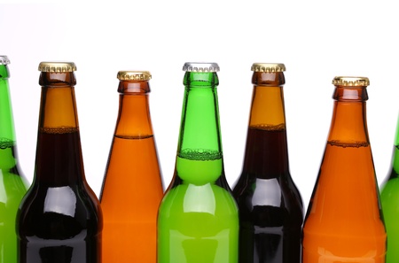 Five different bottlenecksの写真素材