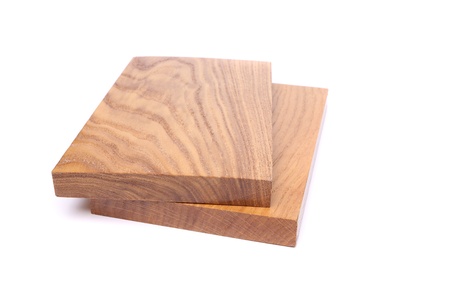 Two boards (acacia, oak)の写真素材