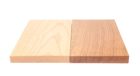 Two boards (elm, oak)の写真素材