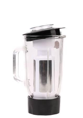 Kitchen blender isolated on white with clipping pathの写真素材