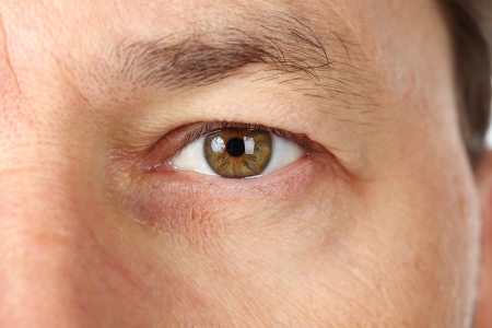 Close up of portrait man's face. Whole background.の写真素材