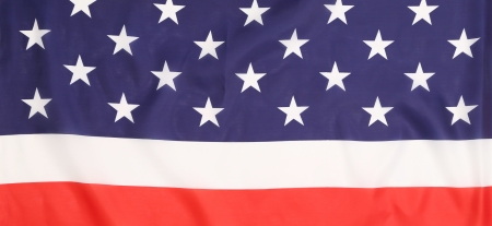 Close up of american flag. Whole background.の写真素材