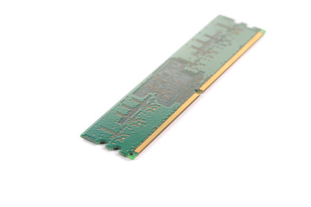 Random Access Memory for servers. Isolated on a white background.
