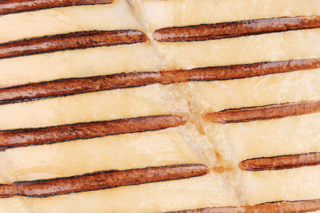 Close up of grilled chicken. Whole background.