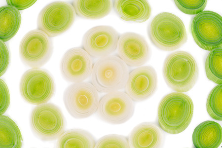 Close up of onion slices. Whole background.の写真素材