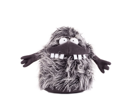 Toy hobgoblin. Isolated on a white background.の写真素材
