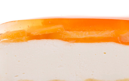 Piece of cake. Isolated on a white background.の写真素材