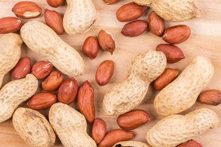 Close up of peanuts texture. Whole background.の写真素材