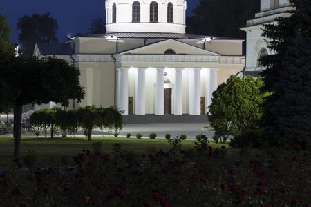Historical buildings on the streets of Chisinau.の写真素材