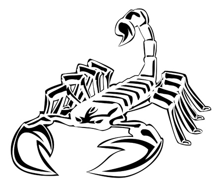 scorpionのイラスト素材