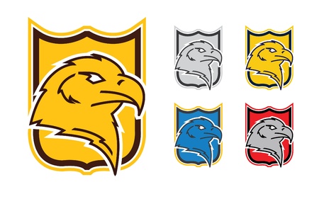 eagle symbolのイラスト素材
