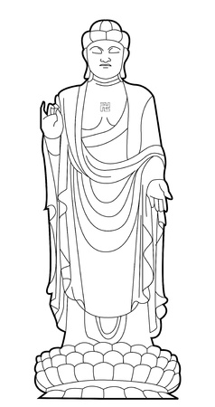 buddhaのイラスト素材