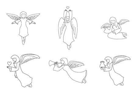 angelのイラスト素材