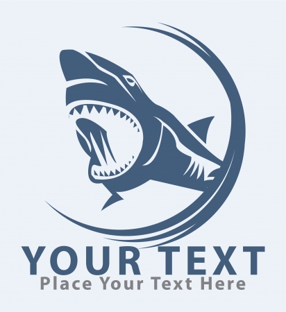shark symbolのイラスト素材