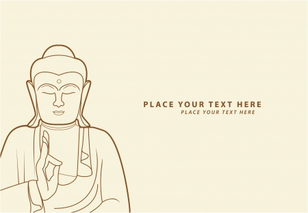 buddhaのイラスト素材
