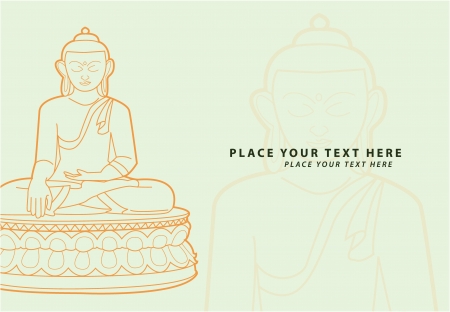 Tian Tan Buddhaのイラスト素材