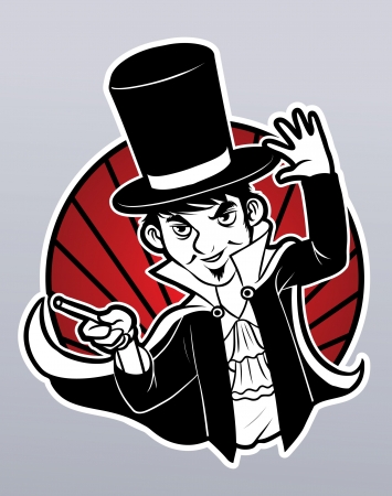 Magicianのイラスト素材