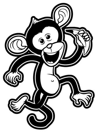 monkeyのイラスト素材