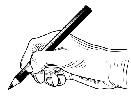 Writing Handのイラスト素材