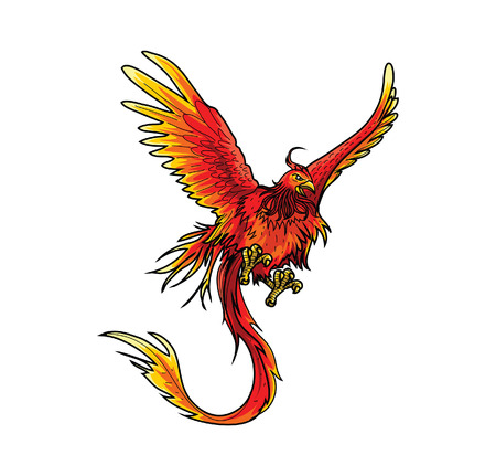 Phoenixのイラスト素材