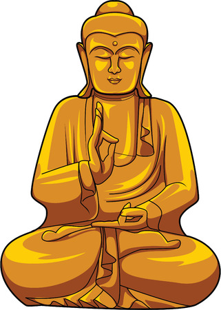 Buddhaのイラスト素材