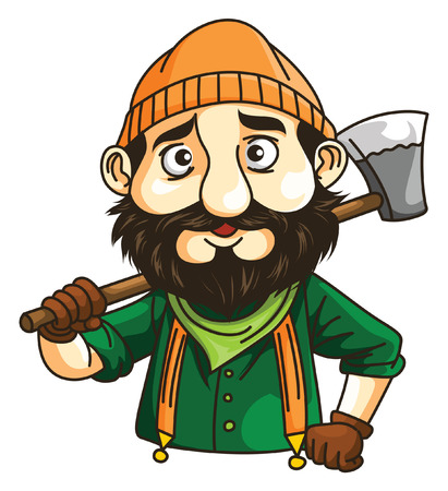Lumber Jackのイラスト素材