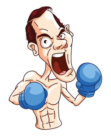 Boxerのイラスト素材