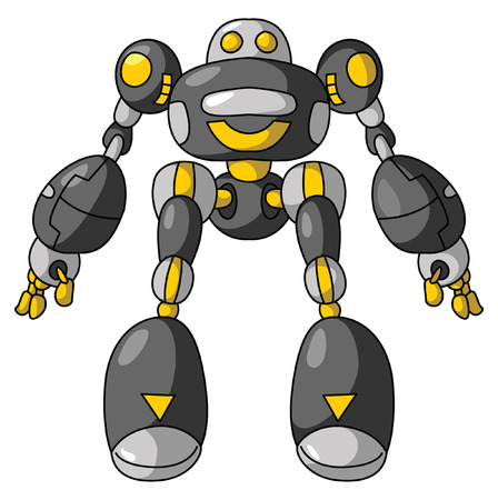 Black Robotのイラスト素材
