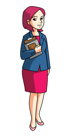 Business Womanのイラスト素材