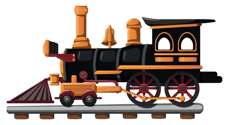 Train toyのイラスト素材