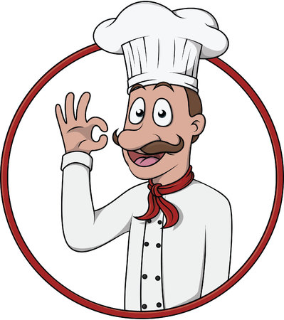 Chef bon appetitのイラスト素材