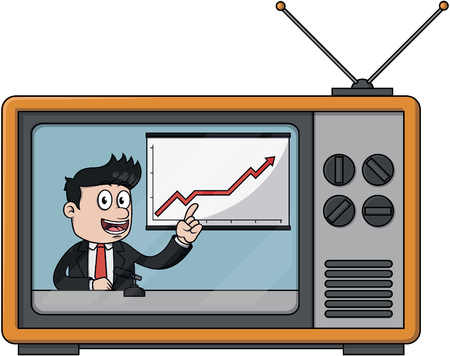 Good business newsのイラスト素材